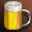 Event beer item icon, a mug of beer